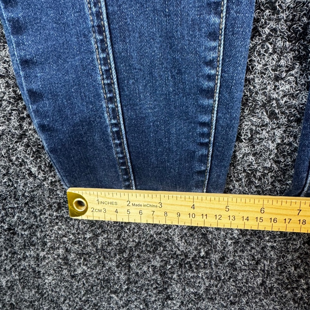 Judy Blue Skinny Fit Front Seam Jeans Medium Wash Denim JB8863 Size 11 30 - Picture 6 of 7